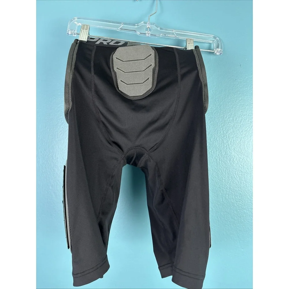 Nike Pro Combat 845718-010 Youth XL Football Pads Waist Thigh Tailbone Black